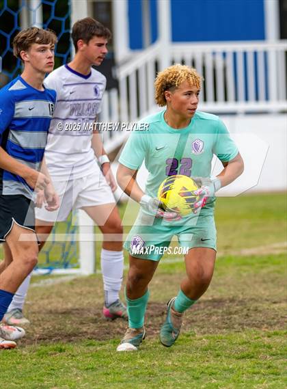 Thumbnail 2 in Village Christian Academy vs Fayetteville Christian (SAC Conference Semi-final) photogallery.