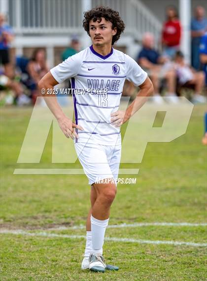 Thumbnail 3 in Village Christian Academy vs Fayetteville Christian (SAC Conference Semi-final) photogallery.