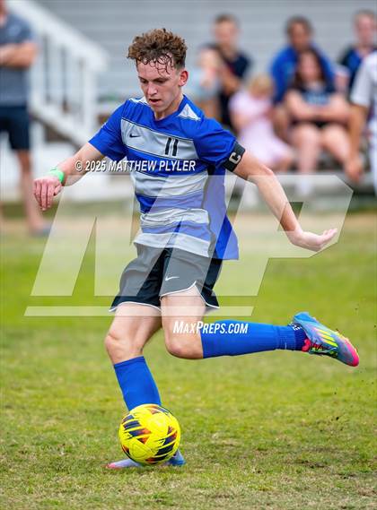 Thumbnail 3 in Village Christian Academy vs Fayetteville Christian (SAC Conference Semi-final) photogallery.