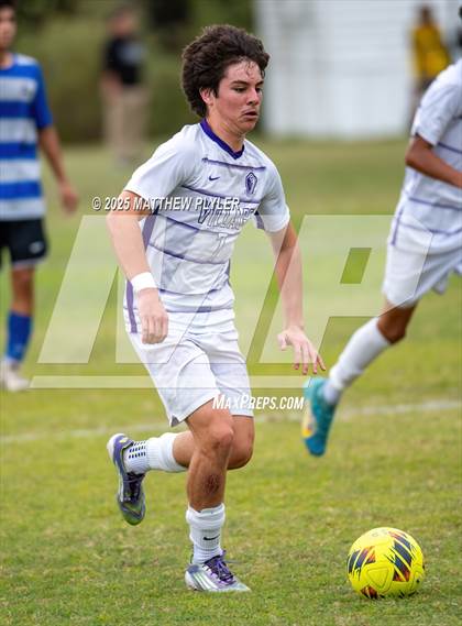 Thumbnail 3 in Village Christian Academy vs Fayetteville Christian (SAC Conference Semi-final) photogallery.