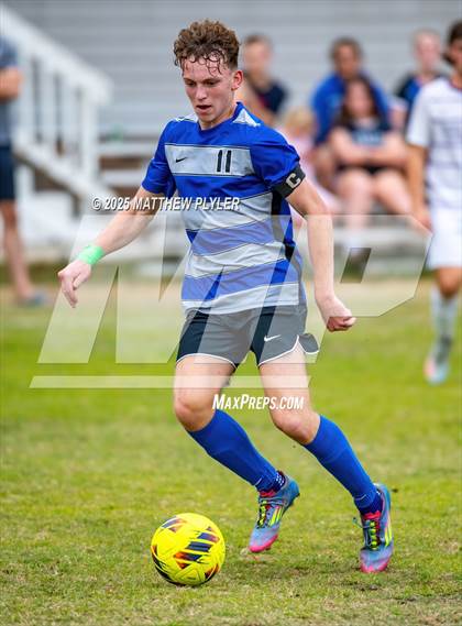 Thumbnail 2 in Village Christian Academy vs Fayetteville Christian (SAC Conference Semi-final) photogallery.