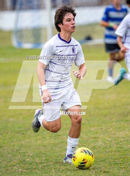 Thumbnail 1 in Village Christian Academy vs Fayetteville Christian (SAC Conference Semi-final) photogallery.
