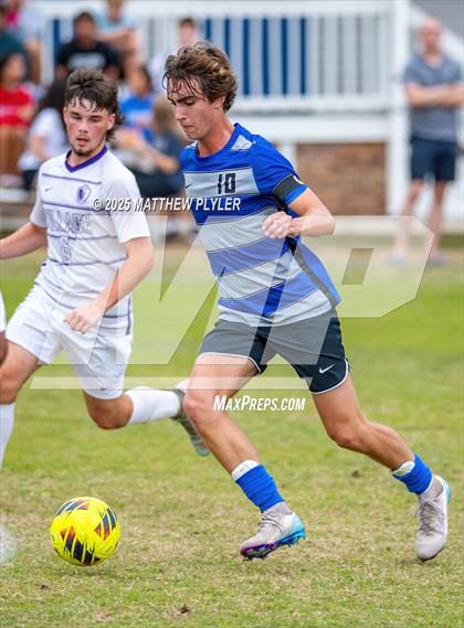 Thumbnail 3 in Village Christian Academy vs Fayetteville Christian (SAC Conference Semi-final) photogallery.