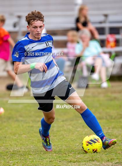 Thumbnail 2 in Village Christian Academy vs Fayetteville Christian (SAC Conference Semi-final) photogallery.