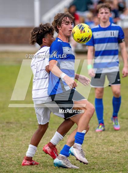 Thumbnail 1 in Village Christian Academy vs Fayetteville Christian (SAC Conference Semi-final) photogallery.