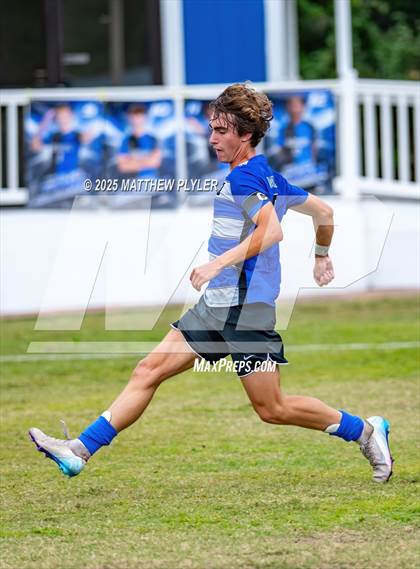 Thumbnail 2 in Village Christian Academy vs Fayetteville Christian (SAC Conference Semi-final) photogallery.