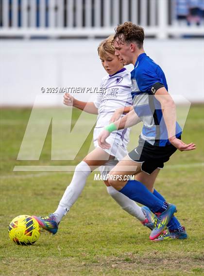 Thumbnail 1 in Village Christian Academy vs Fayetteville Christian (SAC Conference Semi-final) photogallery.