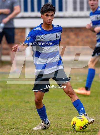 Thumbnail 1 in Village Christian Academy vs Fayetteville Christian (SAC Conference Semi-final) photogallery.