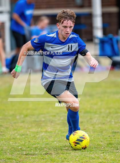 Thumbnail 3 in Village Christian Academy vs Fayetteville Christian (SAC Conference Semi-final) photogallery.