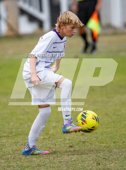 Thumbnail 3 in Village Christian Academy vs Fayetteville Christian (SAC Conference Semi-final) photogallery.
