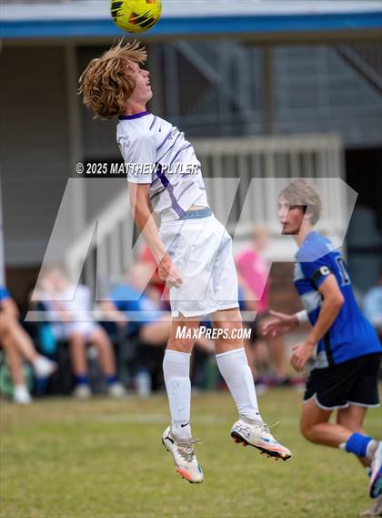 Thumbnail 2 in Village Christian Academy vs Fayetteville Christian (SAC Conference Semi-final) photogallery.