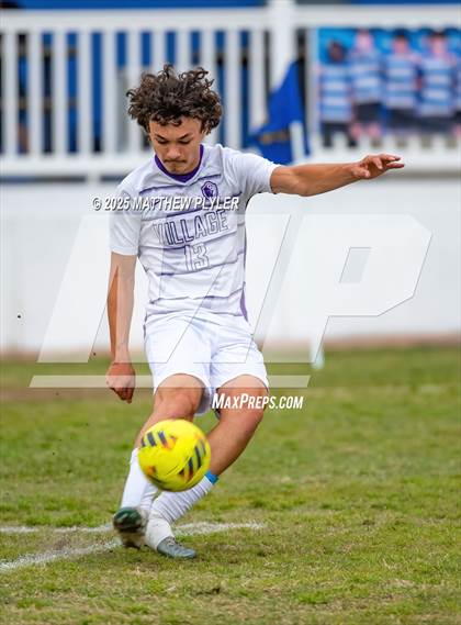 Thumbnail 3 in Village Christian Academy vs Fayetteville Christian (SAC Conference Semi-final) photogallery.