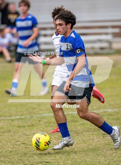 Thumbnail 2 in Village Christian Academy vs Fayetteville Christian (SAC Conference Semi-final) photogallery.
