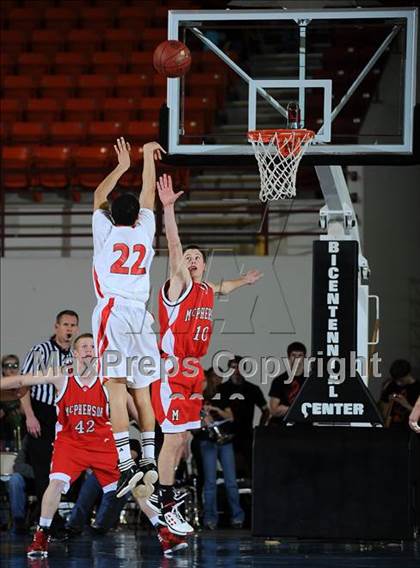 Thumbnail 2 in McPherson vs Ottawa (KSHSAA 4A State 1st Round) photogallery.