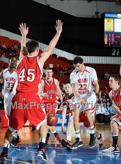 Thumbnail 2 in McPherson vs Ottawa (KSHSAA 4A State 1st Round) photogallery.