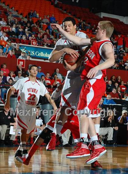 Thumbnail 1 in McPherson vs Ottawa (KSHSAA 4A State 1st Round) photogallery.