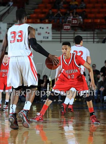 Thumbnail 2 in McPherson vs Ottawa (KSHSAA 4A State 1st Round) photogallery.