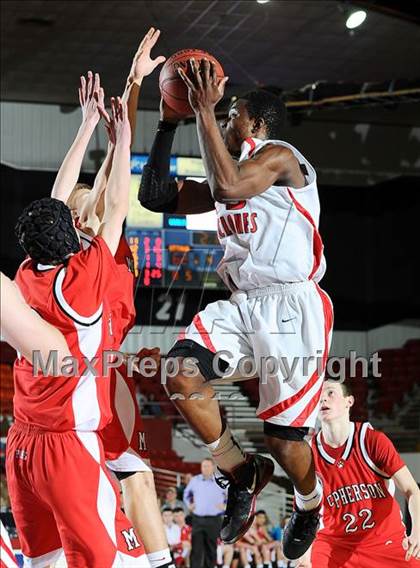 Thumbnail 2 in McPherson vs Ottawa (KSHSAA 4A State 1st Round) photogallery.