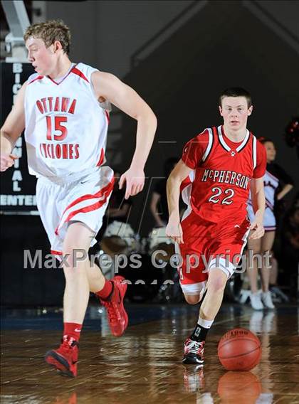 Thumbnail 1 in McPherson vs Ottawa (KSHSAA 4A State 1st Round) photogallery.