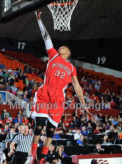 Thumbnail 1 in McPherson vs Ottawa (KSHSAA 4A State 1st Round) photogallery.