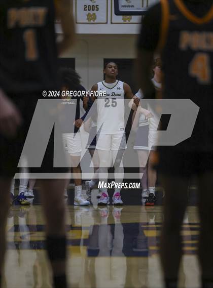 Thumbnail 2 in Notre Dame (SO) vs. Poly photogallery.