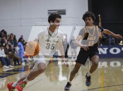 Thumbnail 2 in Notre Dame (SO) vs. Poly photogallery.