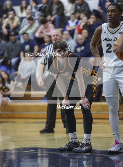 Thumbnail 3 in Notre Dame (SO) vs. Poly photogallery.