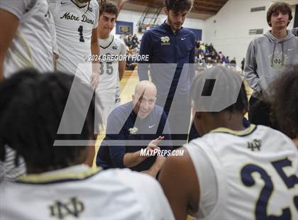 Thumbnail 3 in Notre Dame (SO) vs. Poly photogallery.