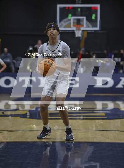 Thumbnail 2 in Notre Dame (SO) vs. Poly photogallery.