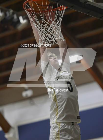 Thumbnail 3 in Notre Dame (SO) vs. Poly photogallery.