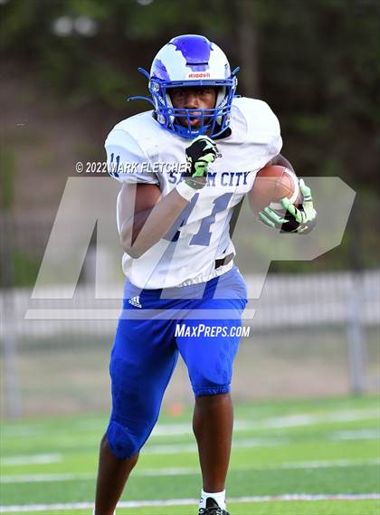 Thumbnail 3 in Salem @ Camden Catholic (Scrimmage) photogallery.