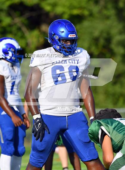 Thumbnail 2 in Salem @ Camden Catholic (Scrimmage) photogallery.