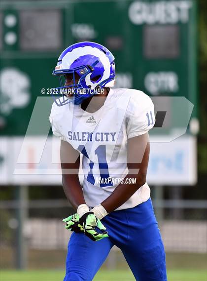 Thumbnail 3 in Salem @ Camden Catholic (Scrimmage) photogallery.
