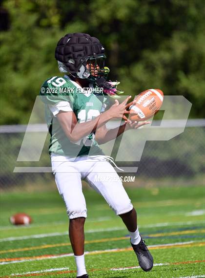 Thumbnail 2 in Salem @ Camden Catholic (Scrimmage) photogallery.