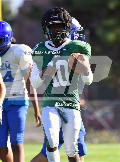 Thumbnail 2 in Salem @ Camden Catholic (Scrimmage) photogallery.