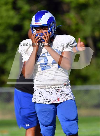 Thumbnail 1 in Salem @ Camden Catholic (Scrimmage) photogallery.