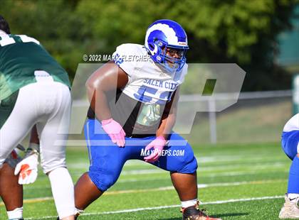 Thumbnail 2 in Salem @ Camden Catholic (Scrimmage) photogallery.