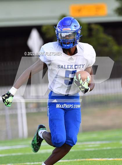 Thumbnail 2 in Salem @ Camden Catholic (Scrimmage) photogallery.