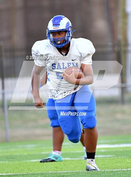 Thumbnail 3 in Salem @ Camden Catholic (Scrimmage) photogallery.