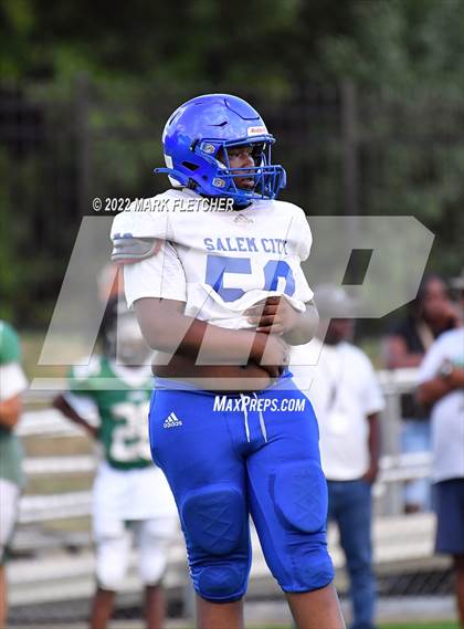 Thumbnail 2 in Salem @ Camden Catholic (Scrimmage) photogallery.