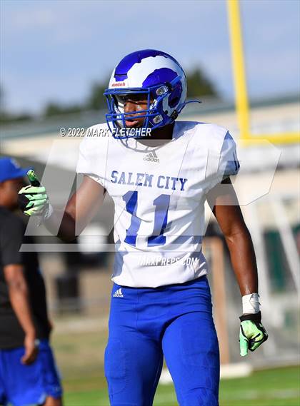 Thumbnail 3 in Salem @ Camden Catholic (Scrimmage) photogallery.