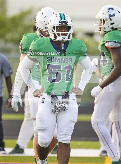 Thumbnail 3 in Sumner vs Riverview (Spring Game) photogallery.