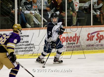 Thumbnail 1 in Cactus Shadows vs. Notre Dame Prep  photogallery.