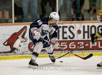 Thumbnail 2 in Cactus Shadows vs. Notre Dame Prep  photogallery.