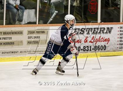 Thumbnail 2 in Cactus Shadows vs. Notre Dame Prep  photogallery.