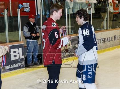 Thumbnail 3 in Cactus Shadows vs. Notre Dame Prep  photogallery.