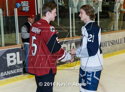 Thumbnail 1 in Cactus Shadows vs. Notre Dame Prep  photogallery.