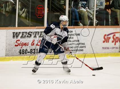 Thumbnail 1 in Cactus Shadows vs. Notre Dame Prep  photogallery.