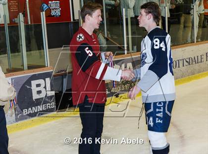 Thumbnail 2 in Cactus Shadows vs. Notre Dame Prep  photogallery.