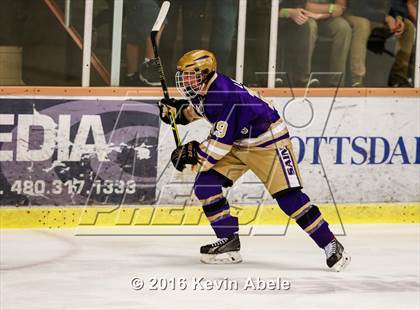 Thumbnail 2 in Cactus Shadows vs. Notre Dame Prep  photogallery.